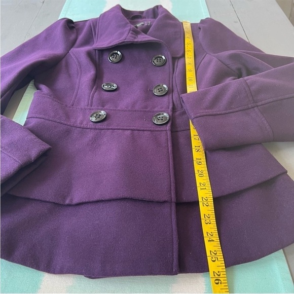 Honee Double Breasted Pea‎ Coat Style Jacket - Picture 8 of 8